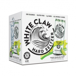 White Claw Natural Lime Hard Seltzer - 6pk/12 fl oz Cans