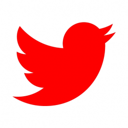 12 Best Photos of Red And White Twitter Logo - Red Black and ...