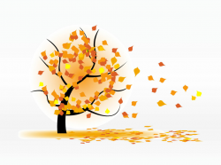 Leaves blowing in the wind clipart clipartxtras - ClipartPost