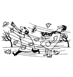 Strong Winds Blowing Clipart - Clip Art Library