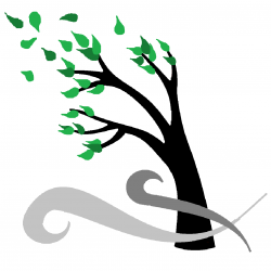 Storm tree clipart clip art of wind 3 clipartwork ...
