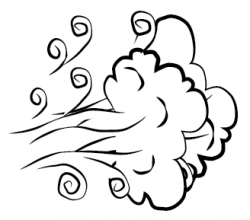 Windy weather clipart black and white 5 - WikiClipArt