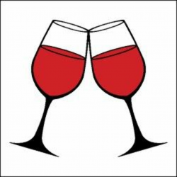 Wine Glass Clipart #cheers #cRed #BandW | Wine glass, Wine ...