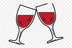 Glass Clipart Christmas - Wine Glass Clipart Png ...