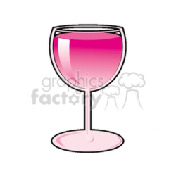 Wine glass clipart. Royalty-free clipart # 141653