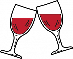 Wine glass icon, wine clipart, drinking clipart, food ...