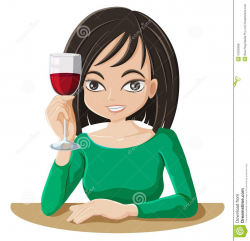 Drinking wine clipart clipart images gallery for free ...