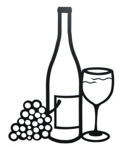 Free Wine Bottle Clipart Black And White, Download Free Clip ...