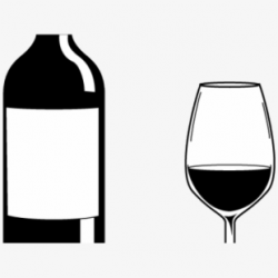 Boose Clipart Wine Glass Outline - Alcohol Black And White ...