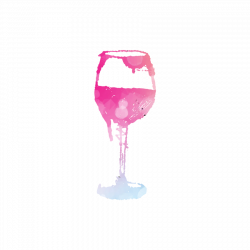 Wine Glass clipart - Pink, Glass, transparent clip art