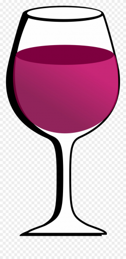 Wine Clip Pink - Wine Glass Clipart Png Transparent Png ...