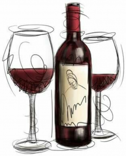 Wine clipart ....Cool! (Bottle Sketch Drinks) | Drawings ...