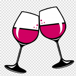 Toast of two wine glasses , Wine glass Red Wine White wine ...