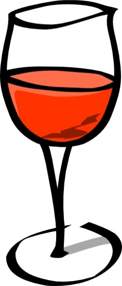 Glass Of Wine clip art Free vector in Open office drawing ...