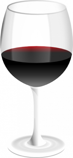 Red Wine Glass clip art (113385) Free SVG Download / 4 Vector