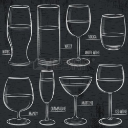 Stock Vector | Chalkboard drawings, Blackboard drawing ...