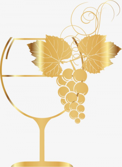 Golden Wine Cup | Wine glass, Wine, Grape vines