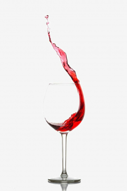Goblet Splashed With Red Wine in 2019 | Red wine, Wine ...