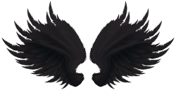 Black wings clipart clipart images gallery for free download ...