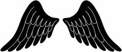 Free Angel Wings Black And White, Download Free Clip Art ...