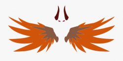 Devil Clipart Wings - Overwatch Mercy Wings Png ...