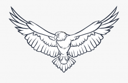 Eagle Wings Png Photo - Flying Eagle Clipart Black And White ...