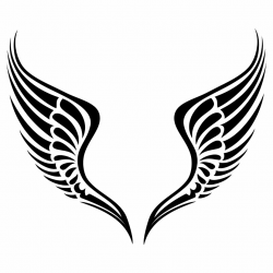 Flying Angel Wing Clipart - Clip Art Library