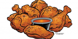 Wings Food Clipart