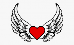 Pictures Of Hearts With Wings - Heart With Wings Clipart ...