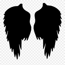 Wings Silhouette Fly - Wings Silhouette Transparent Clipart ...