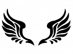Angel Wing Silhouette | Free download best Angel Wing ...