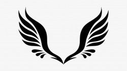 Angel Wings Png Clipart Svg Black And White Library ...