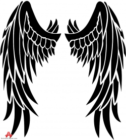 Download for free 10 PNG Wings clipart tribal top images at ...