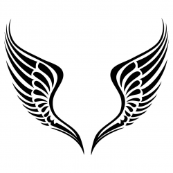 Pin by edvist on 医学 | Wings drawing, Angel wings clip art ...