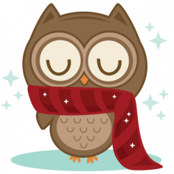 Winter Owl SVG scrapbook title winter svg cut file snowflake svg cut ...