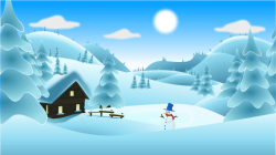 Winter Scene Cliparts - Cliparts Zone