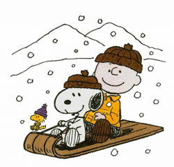 Snoopy winter clipart kid - Clipartix