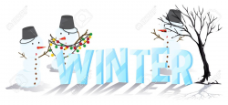 Winter word clipart » Clipart Portal