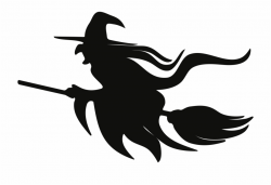 Clipart Black And White Download Clipart On Broomstick ...