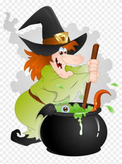 Cute Witch Clipart 32 Cartoon - Witch Halloween Clip Art, HD ...