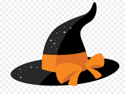 Halloween Witch Hat clipart - Halloween, Orange, Hat ...