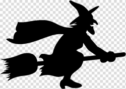 Witch silhouette , Witchcraft Silhouette , Flying Witch ...