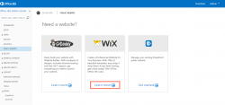 Creating a Wix Site Using Your Microsoft Office 365 ...