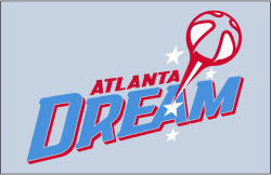 Atlanta Dream Primary Dark Logo - Women\'s National ...