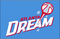 Atlanta Dream Primary Dark Logo - Women\'s National ...