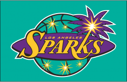 Los Angeles Sparks Primary Dark Logo - Women\'s National ...