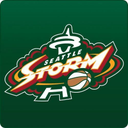 SEATTLE STORM Logo. SUE BIRD\'s WNBA Team. | Wnba, Sports ...