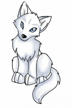 Anime Wolf Pup Easy - ClipArt Best | socks in 2019 | Wolf drawing ...