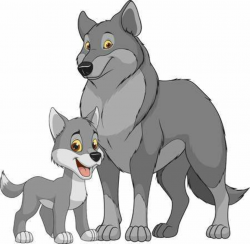 Baby wolf clipart 3 » Clipart Portal