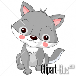 CLIPART BABY WOLF | Art | Baby clip art, Cartoon wolf, Baby wolves